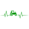 Cardiogramme Tractor Heartbeat