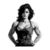 Woman Muscles Workout Gym