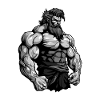 Bodybuilder Muscles Workout Gym