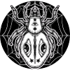 Spinne aus Tinte