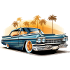 Lowrider-Palmen