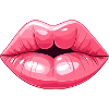 Kissing lips