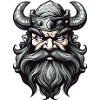 horned helmet