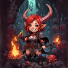 Witch Magic Fairy Tale Girl