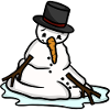Melting Snowman