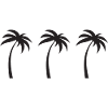 Minimalist Palm Trees