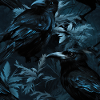 Murmures de plumes bleues