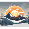 glittering mountains