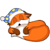 Fox Sleeping Nightcap