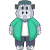 Hippopotamus Halloween