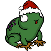 Weihnachtsfrosch