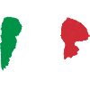 Italy - Brushstroke Flag