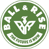 Ball & Rise Green Logo