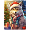 Christmas Wolf 1.5