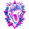 Synthwave Raptor