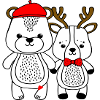 Teddy and Deer
