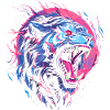 Synthwave Tiger
