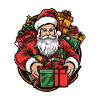 Weihnachtsmann Geschenke