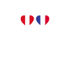 Pérou France Heartbeat Flag Péruvien