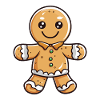 Gingerbread Biscuit Christmas Baking