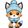 Fuchs Winter Comic