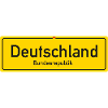 Germany country nameplate