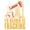 Ölfeld Bohrinsel Humor Fracking