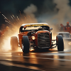 Rusty Hot Rod racing #10