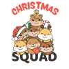 Hamster Weihnachtsbaum Christmas Squad Hamster