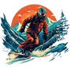 Skifahren Winterspaß