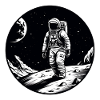 Astronaut Moon