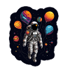 Astronaut Moon