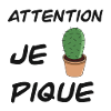Attention je pique