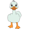 Funny Middle Finger Duck