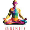 Sérénité - Méditation - Yoga - Low Poly