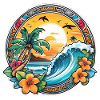 surf plage palmier soleil vacances