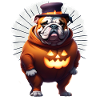 Bouledogue Halloween chien CHIENS