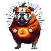 Bouledogue Halloween chien CHIENS