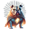 Bulldog Halloween Dog Dogs