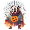 Bulldog Halloween Dog English BULLDOG