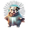 Bulldog Halloween Dog Dogs