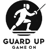 "Keep up, game on", fencing slogan