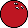 bowling ball 2510