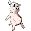 Funny Happy Piggy Pig