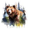 Grizzly bear, brown bear