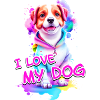I love my dog