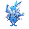 CONIGLI0 LIGHT BLUE