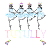 Halloween Skeleton Ballet Dance Ballerina