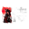 Kanji japonais SAMURAI - Chemise Anime