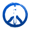 Kanji japonais PEACE - Chemise Anime